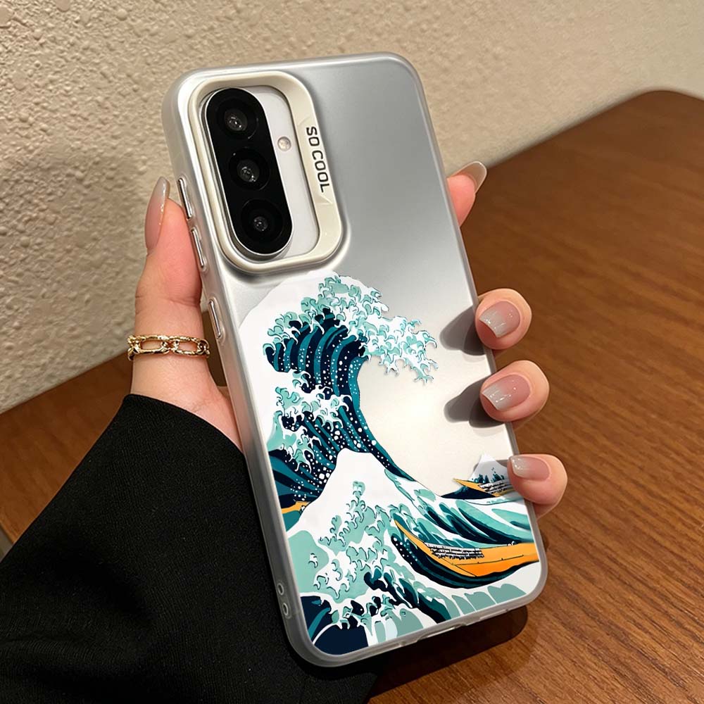 Wave Pattern Cover For Samsung - Samsung Galaxy A55 review and price